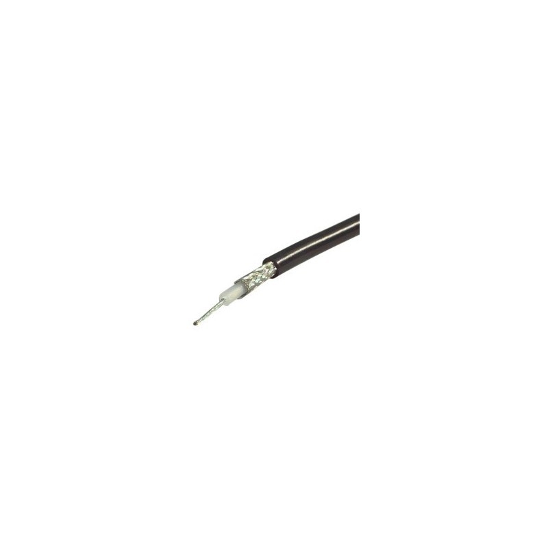 CABLE COAXIAL RG58 NEGRO